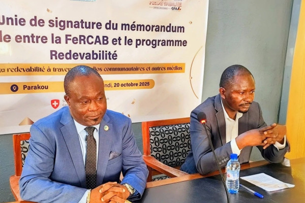 La FeRCAB reprend sa place dans le Programme Redevabilité financé par la Coopération Suisse