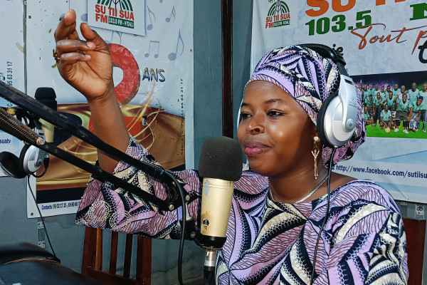 Nimatou Sanni Ogbon: derrière un micro, il y a le pouvoir de changer des vies